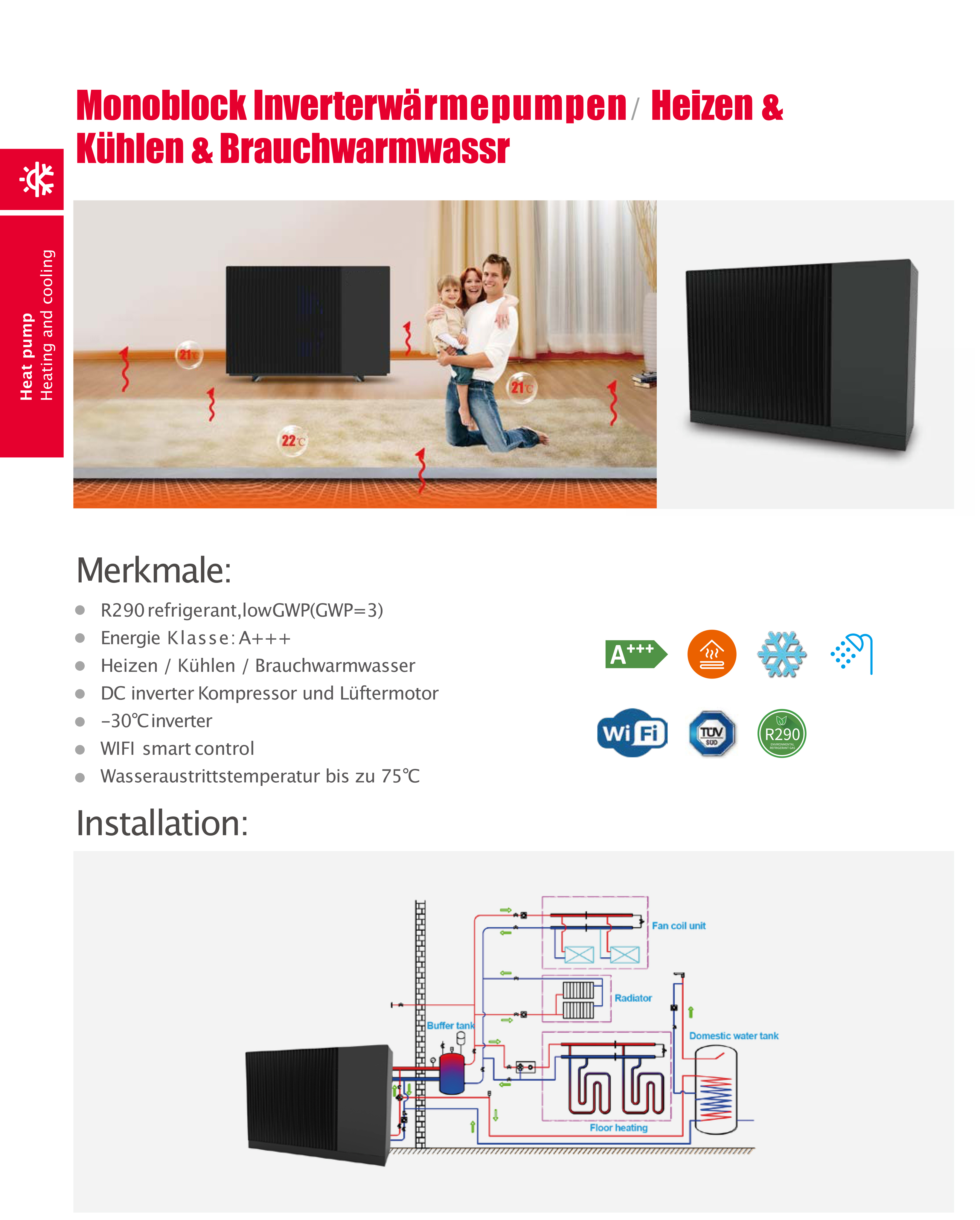 Wärmepumpe TC3-18