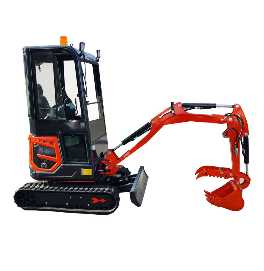 Minibagger 1.8t mit geschlossener Kabine Minibagger 1.8t mit geschlossener Kabine