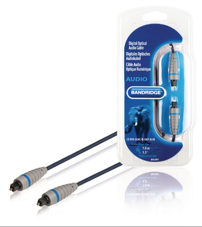 Digital-Audio-Kabel Toslink 1.0m, BAL5601