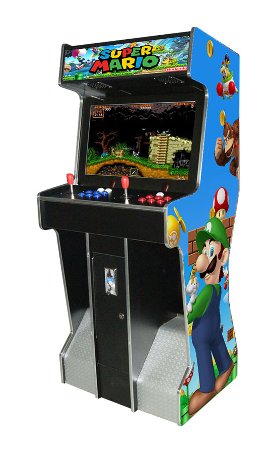 27" Arcade Automat "Super Mario" mit Pandora DX 5000