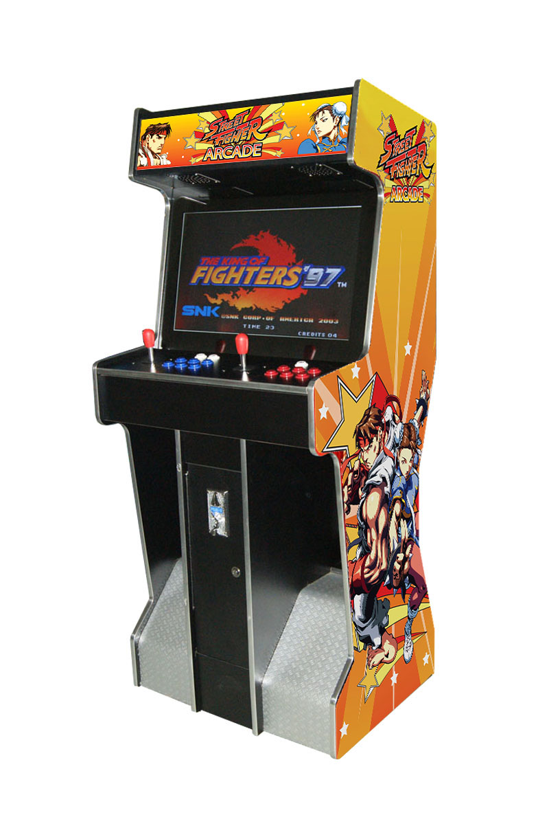 27" Arcade Automat "Street Fighter" mit Pandora DX 5000