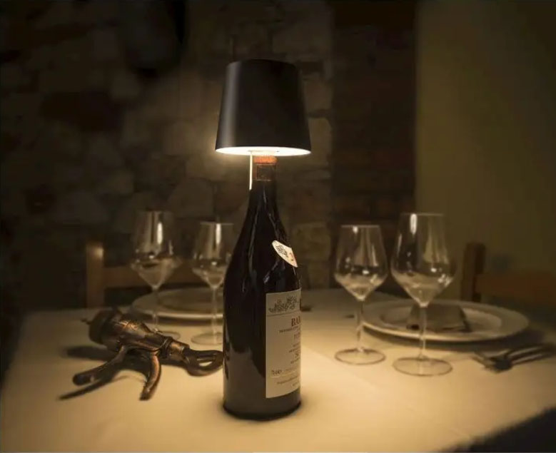 Flaschenlampe