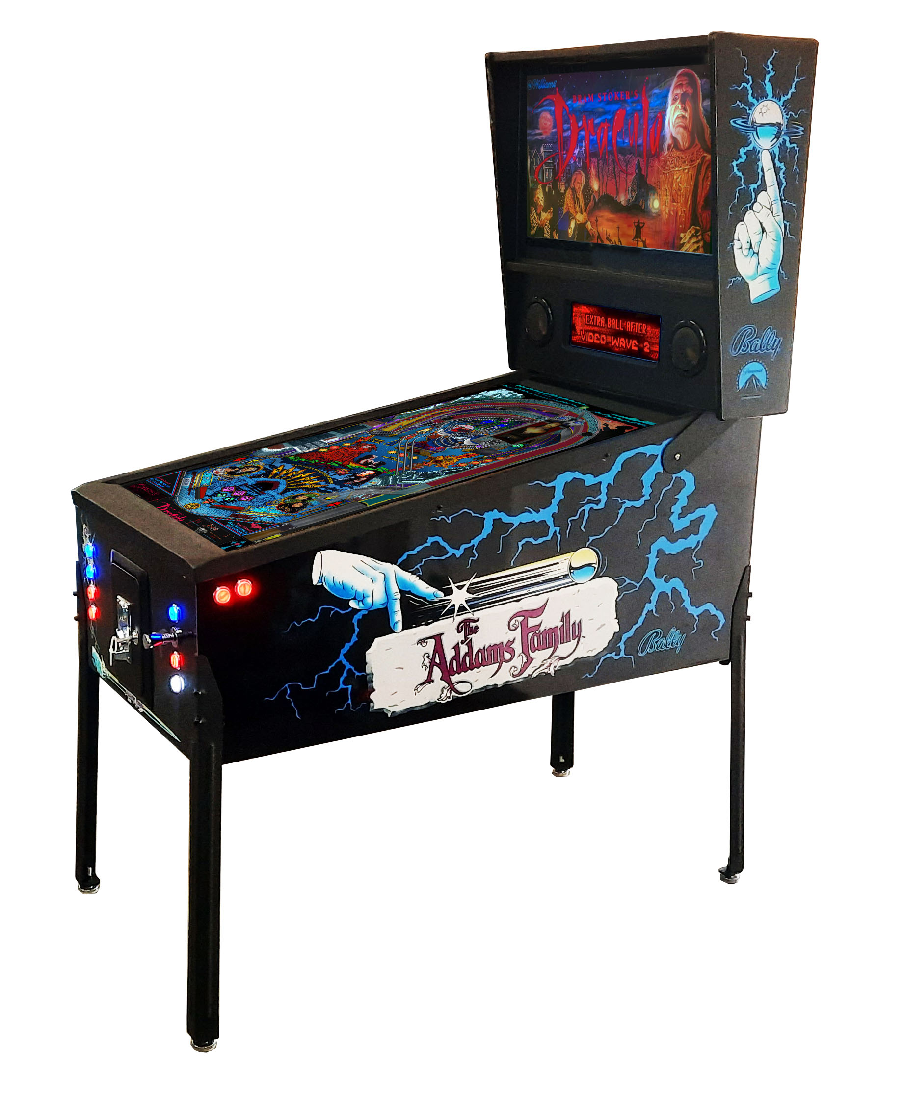 Virtual Pinball Machine "The Addams Family" 43" 1107 Spiele