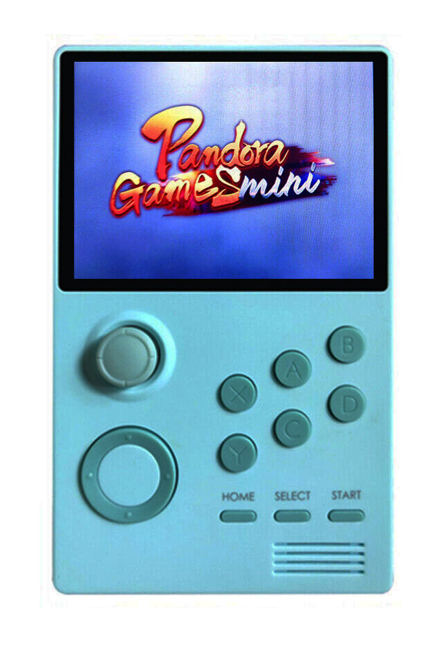 Pandora Handheld mit 2006 Spielen (blau)
