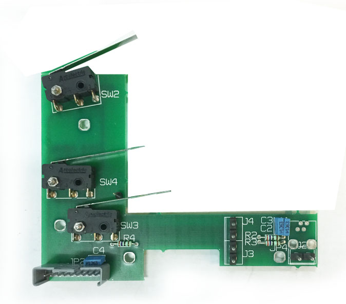 Platine Greifer Stop