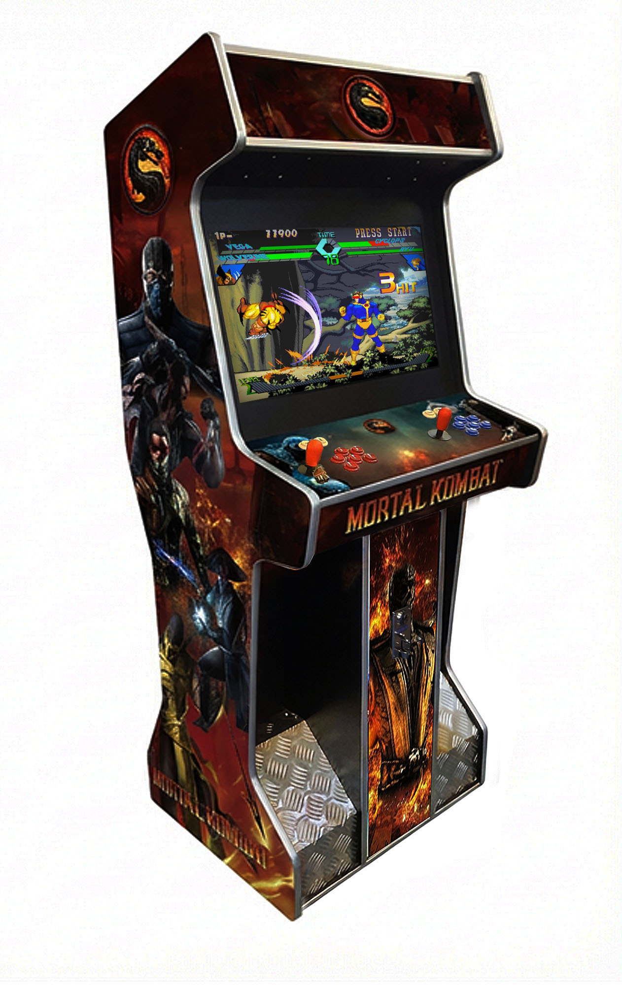 27" Arcade Automat "Mortal Kombat" mit Pandora DX 5000