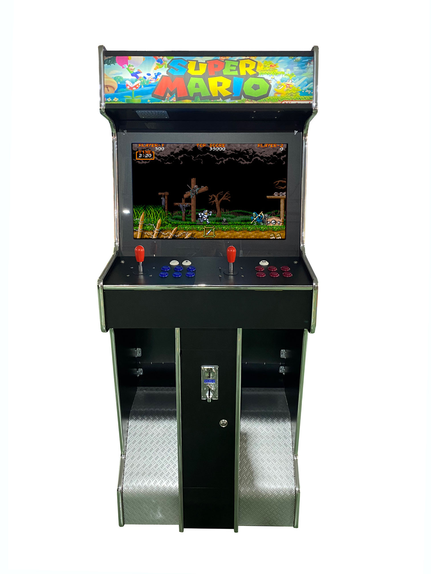 27" Arcade Automat "Super Mario" mit Pandora DX 5000