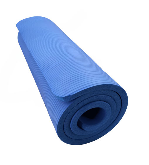 Yogamatte blau