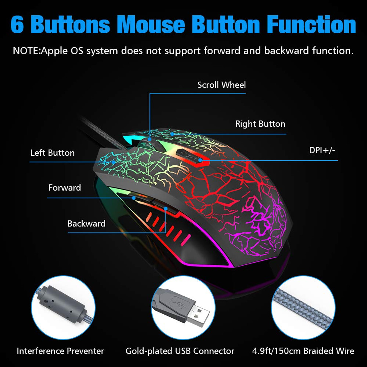 Gaming Mouse M930 LED