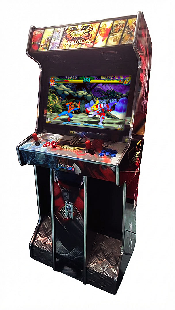 27" Arcade Automat "Street Fighter" mit Pandora DX 5000