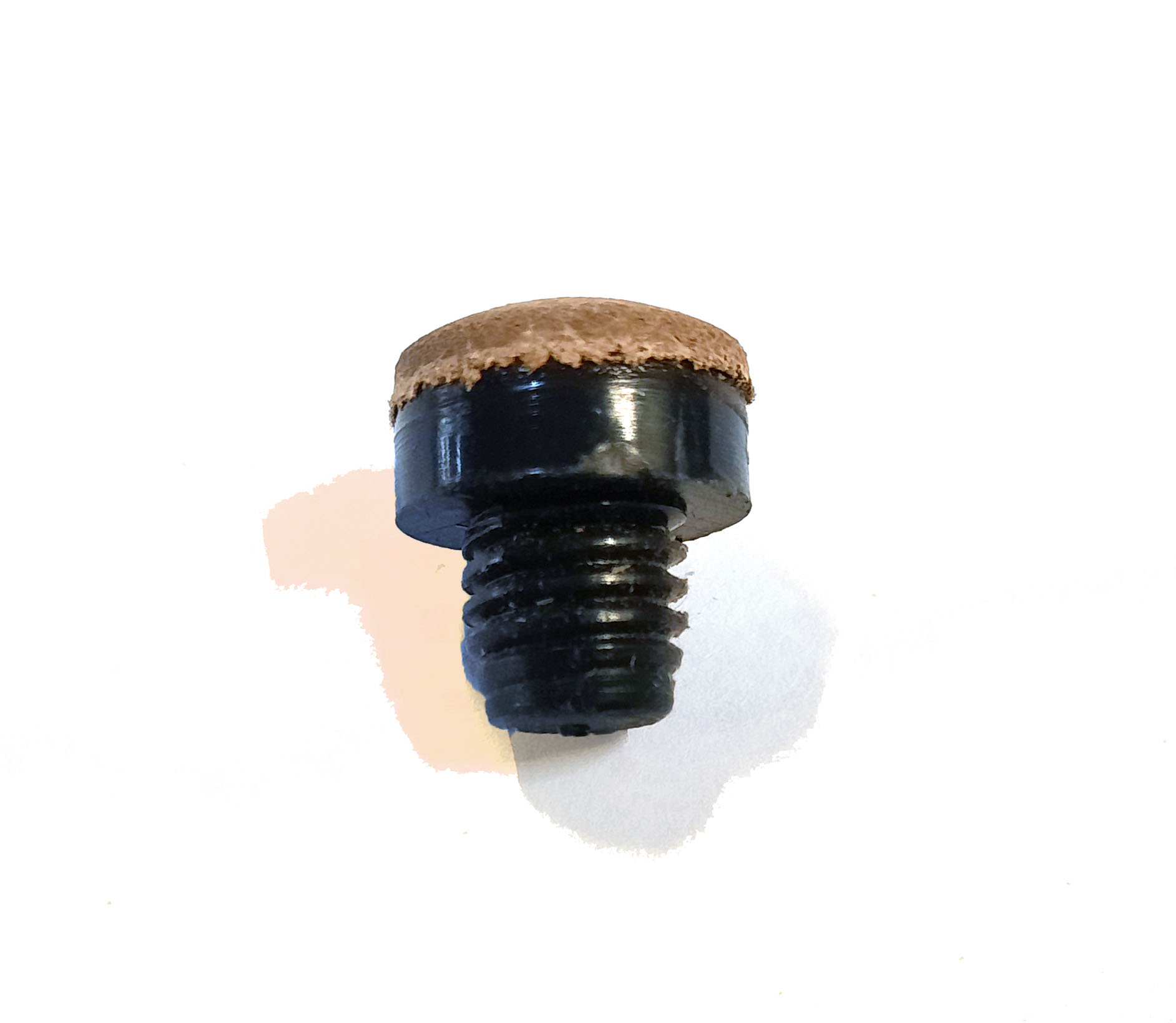 Schraubleder braun mit 7.5mm Kunststoffgewinde (100 Stk.)