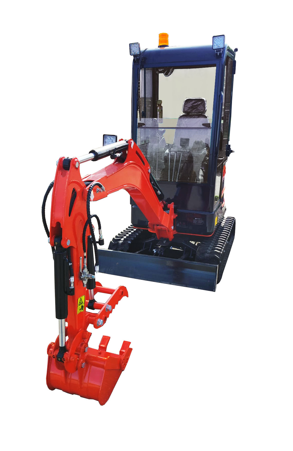 Minibagger 1.8t mit geschlossener Kabine Minibagger 1.8t mit geschlossener Kabine