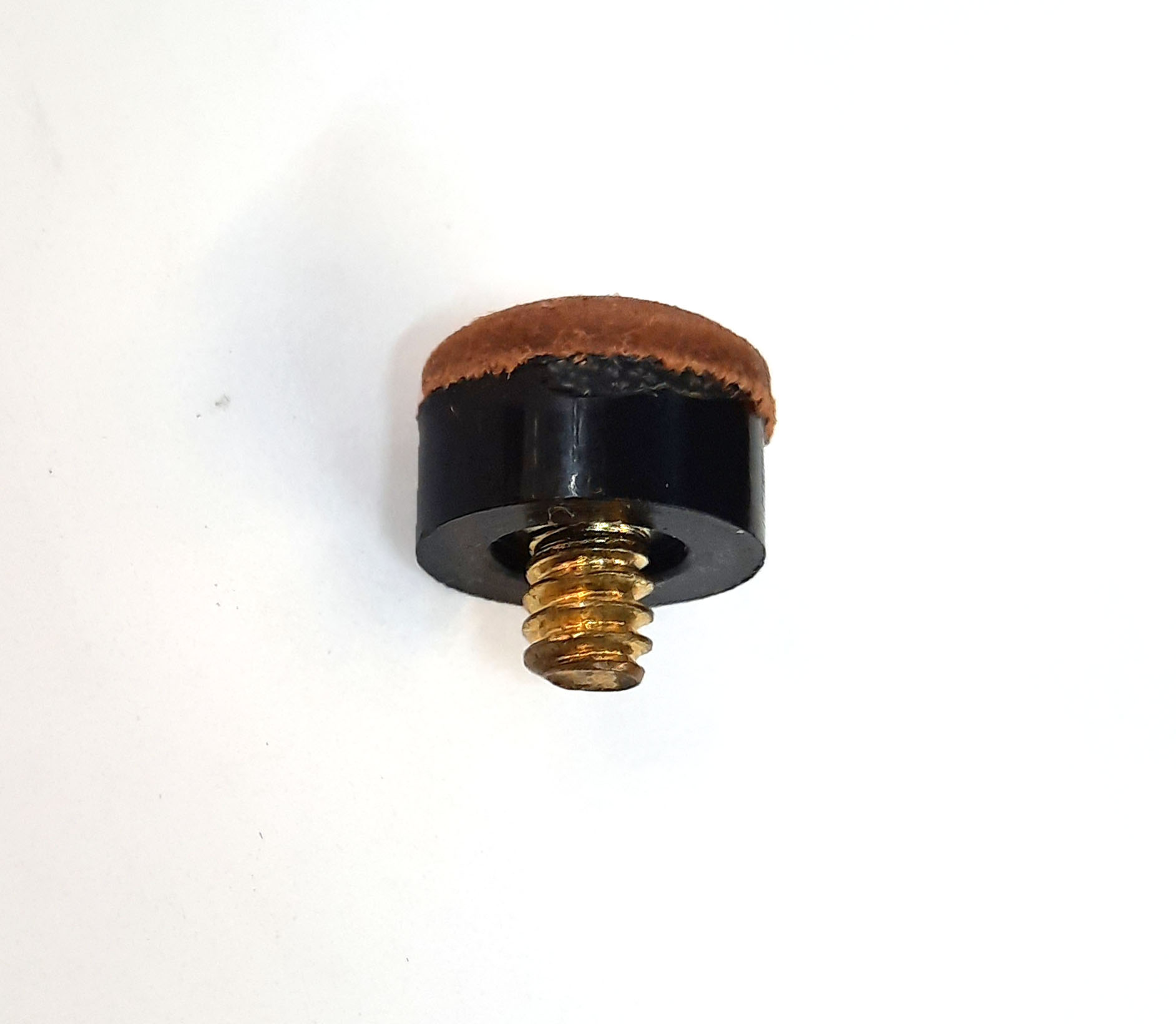 Schraubleder braun mit 4.5mm Metallgewinde (100 Stk.)