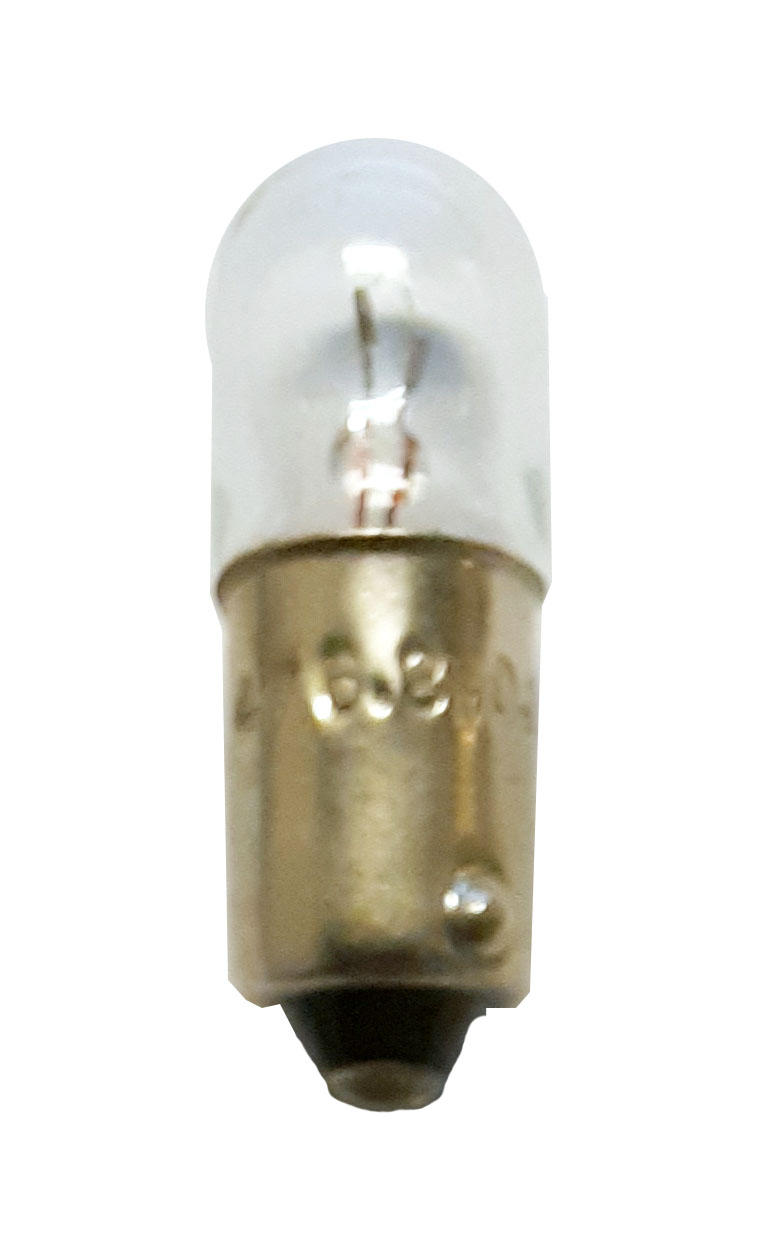Flipperlampen BA9 6.3V 0.15A. 10 Stück