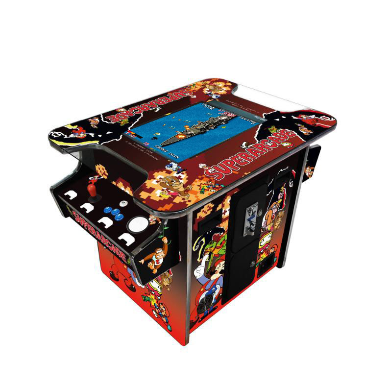 Videotisch "Super Arcade" 19", vertikal, Joystick + Trackball, Pandora DX 516 Spiele