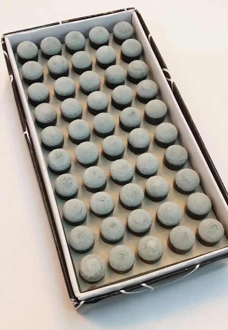 Schraubleder blau mit 4.5mm Metallgewinde (100 Stk.)