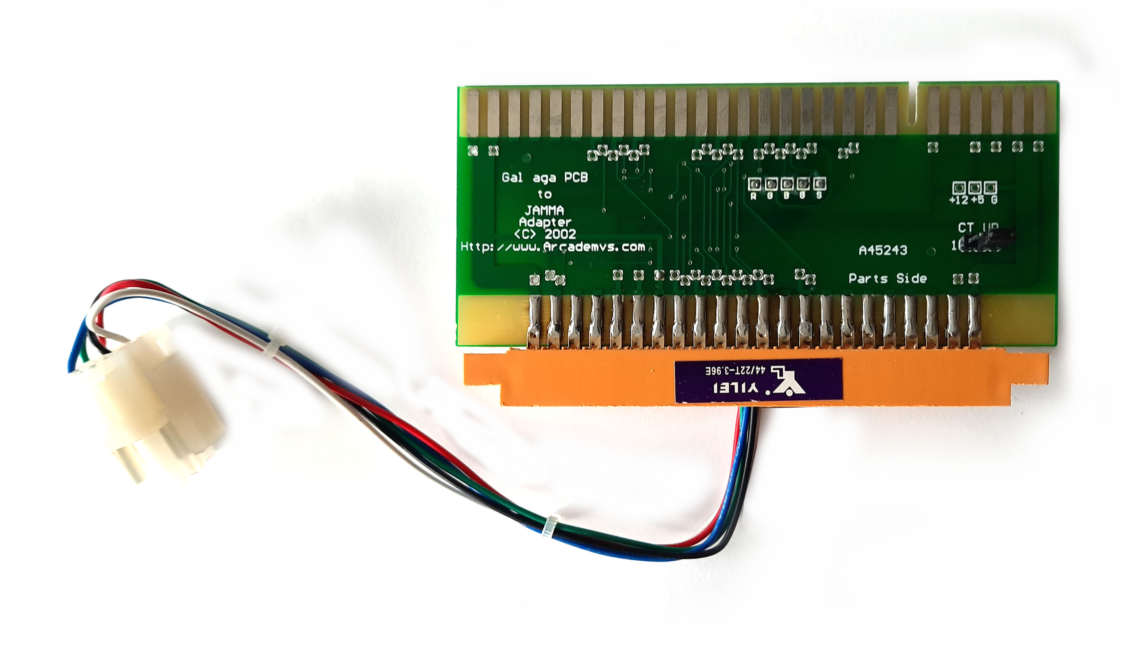 Galaga to JAMMA Adapter