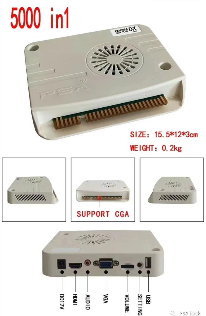 Pandora DX Saga Plus (5000 Spiele)