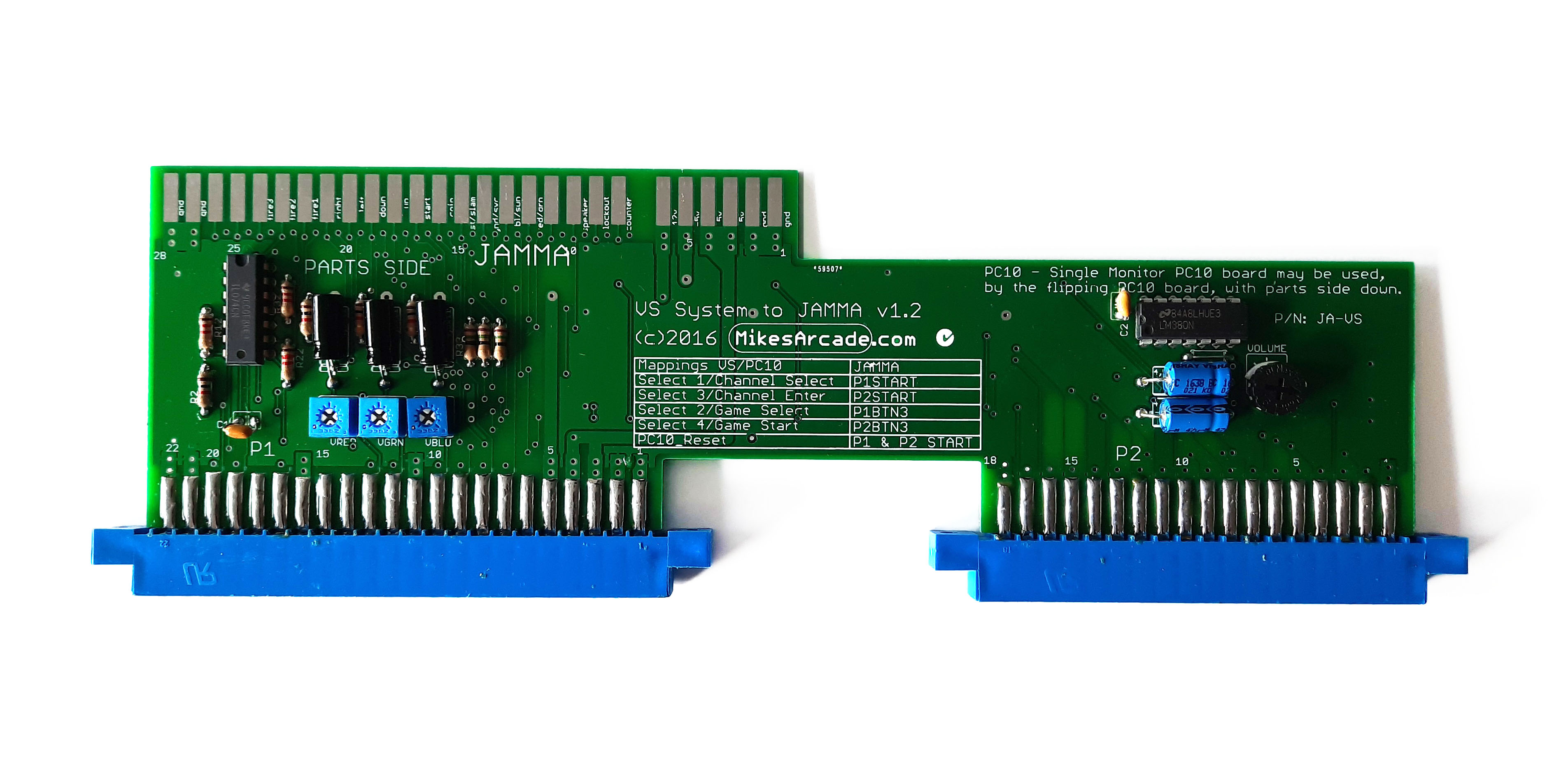 Nintendo VS to JAMMA