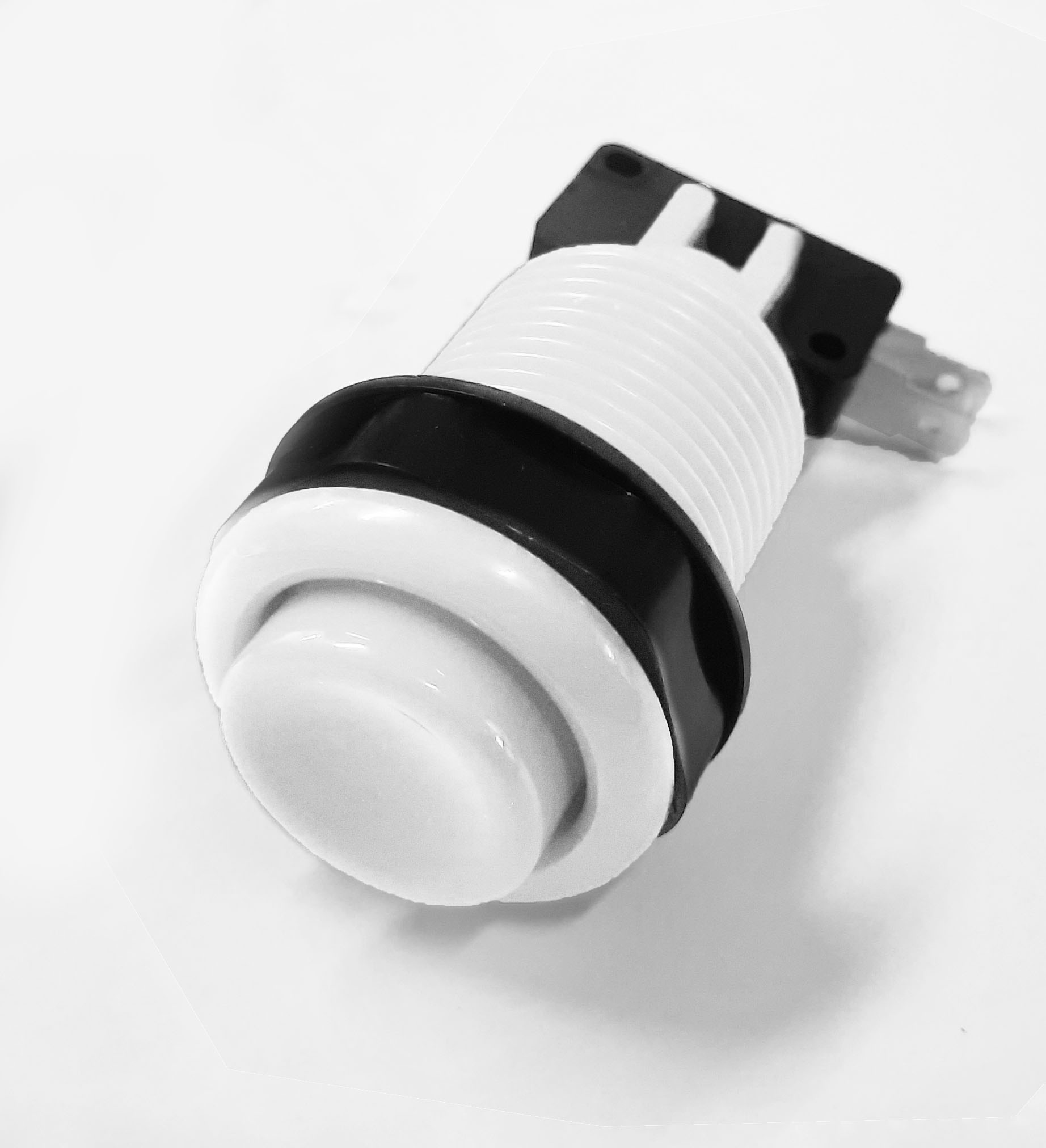 Push Button Weiss mit Microswitch