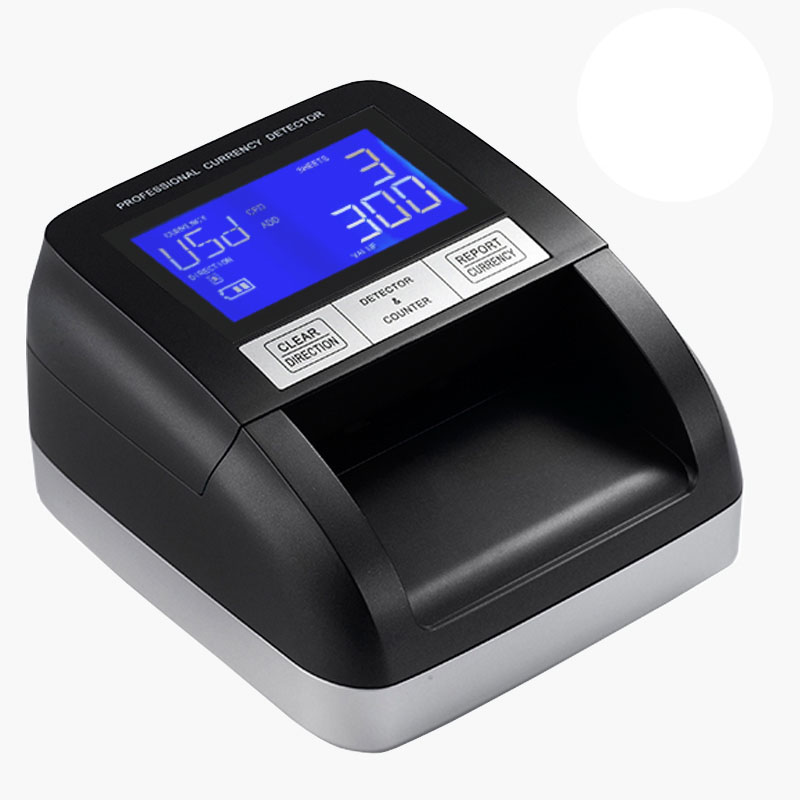 Banknotenprüfer EC330 USD/EUR/GBP/CHF  mit LCD Display