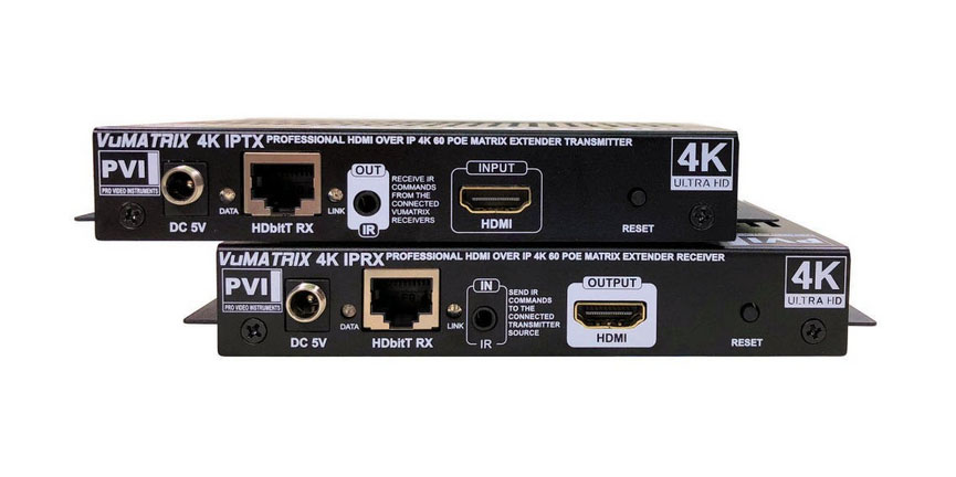 VuMATRIX 4K HDMI over IP Set