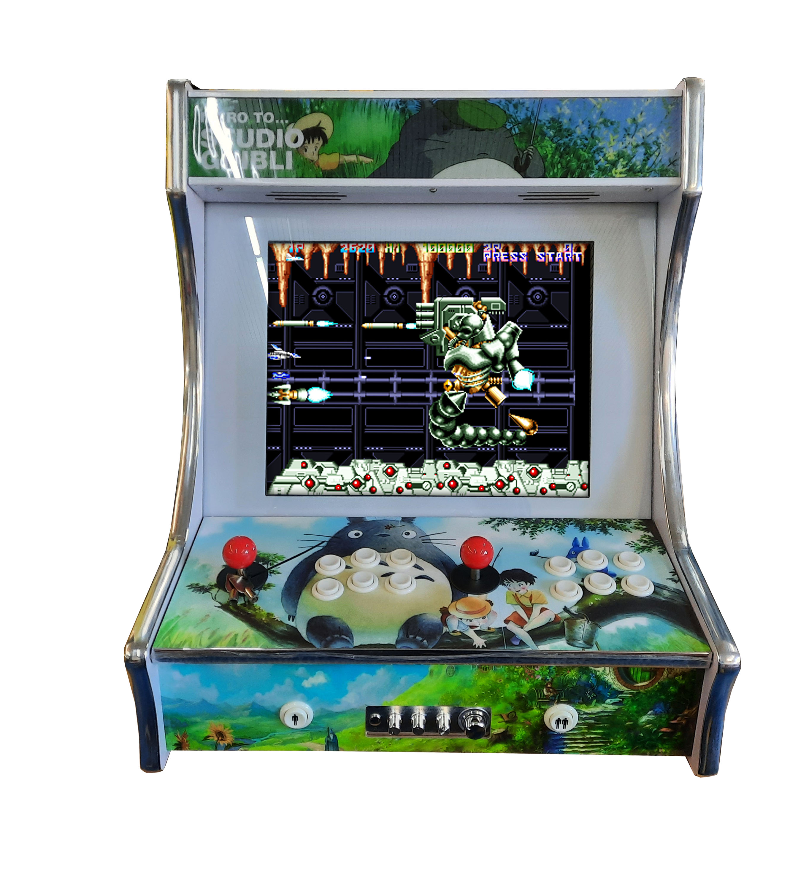Video Bartop "Ghibli", 19" TFT, horiz. Pandora DX 3000 Spiele