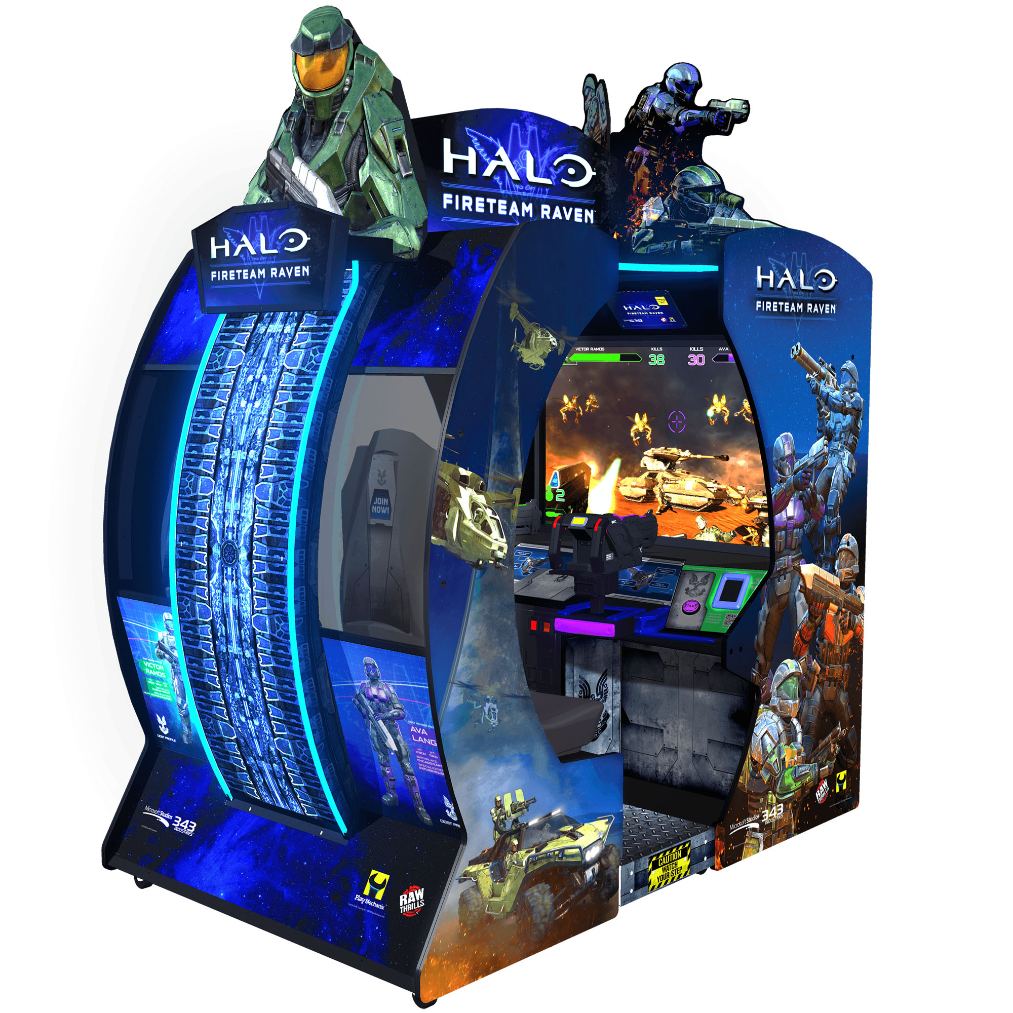 Halo: Fireteam Raven 55" DX, 2 Player