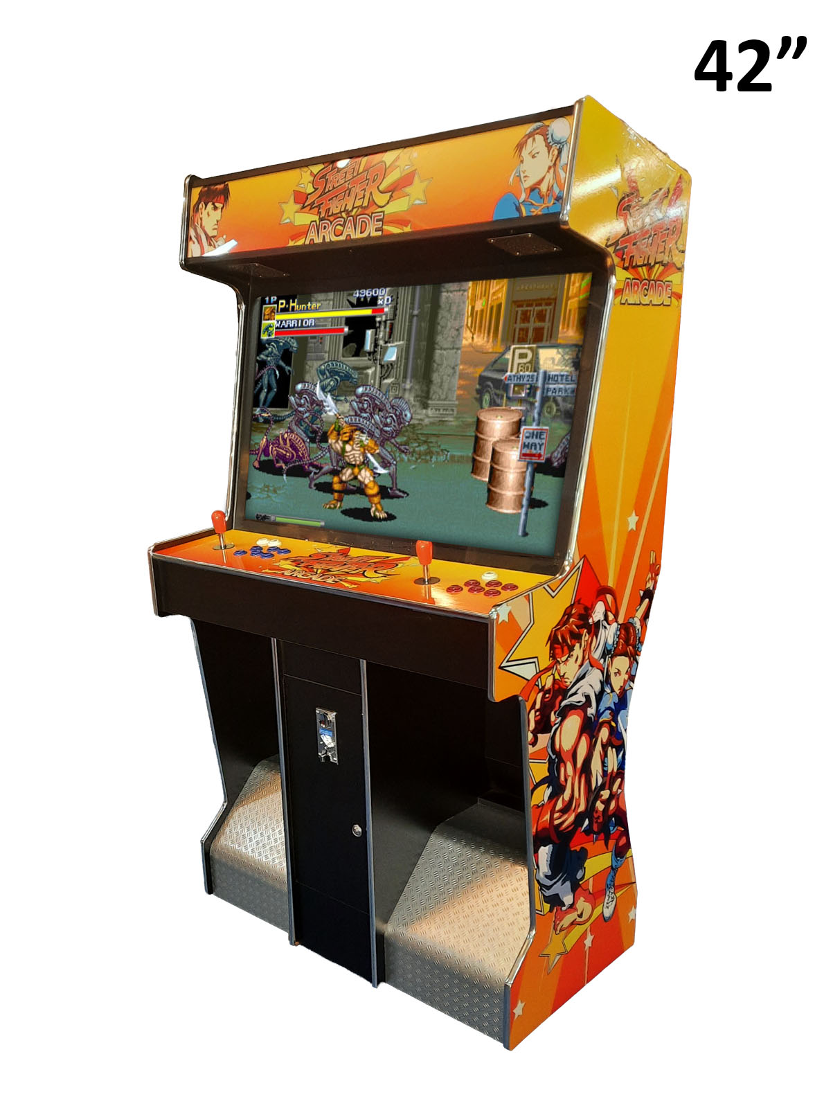 42" Arcade Automat "Street Fighter" mit Pandora DX 5000