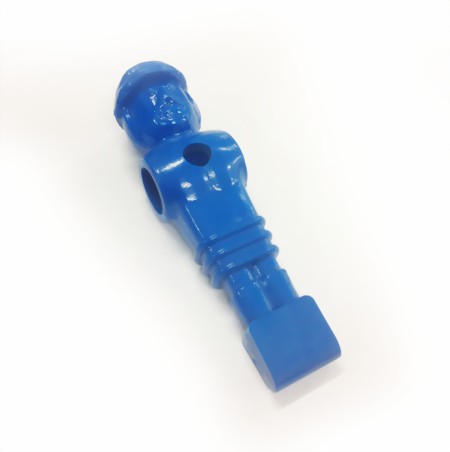 Fussball Figur blau für Löwensoccer neu