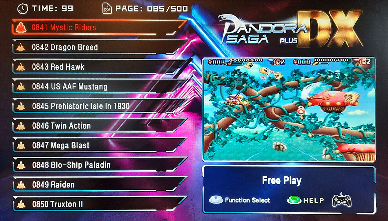 Pandora DX Saga Plus (5000 Spiele)