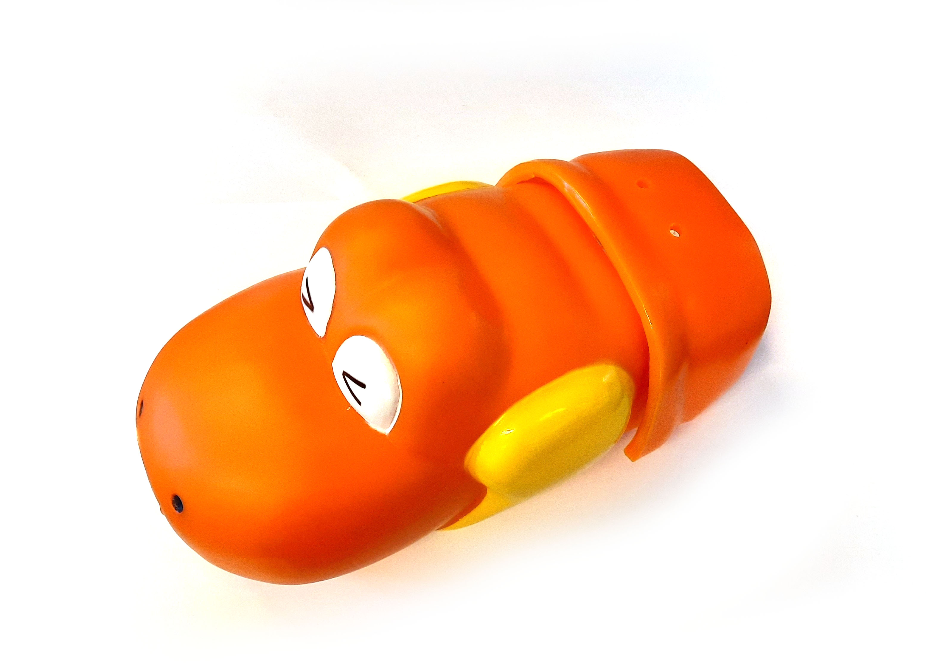 Spielfigur 4 orange Schlange zwinkern