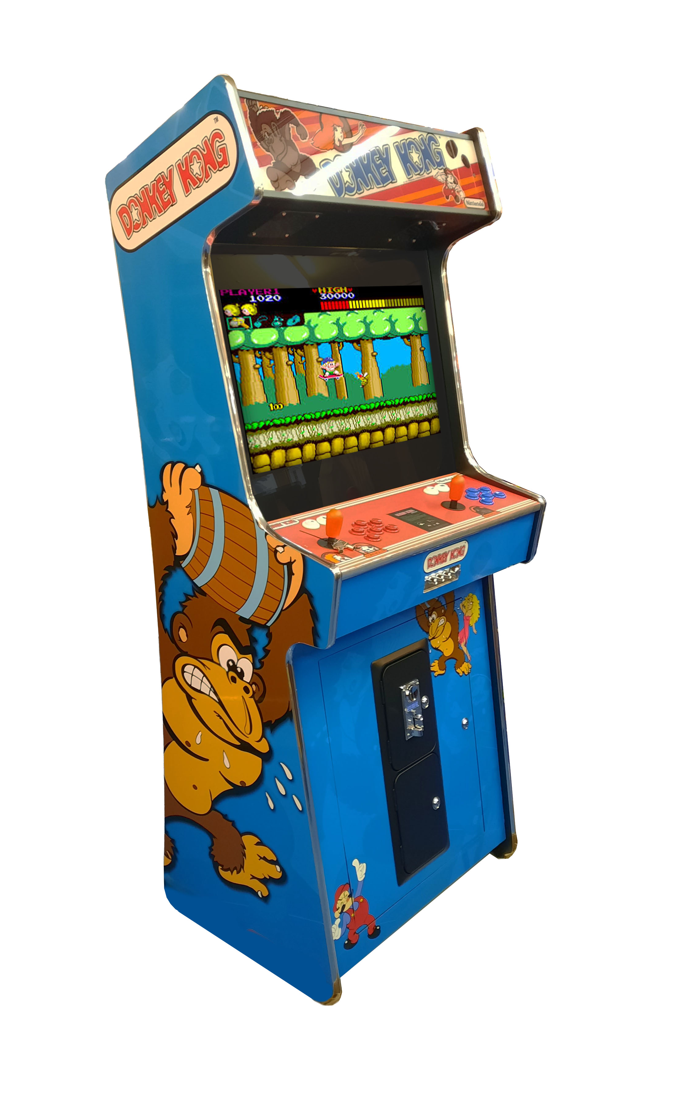 27" Arcade Automat "Donkey Kong" mit Pandora DX 5000