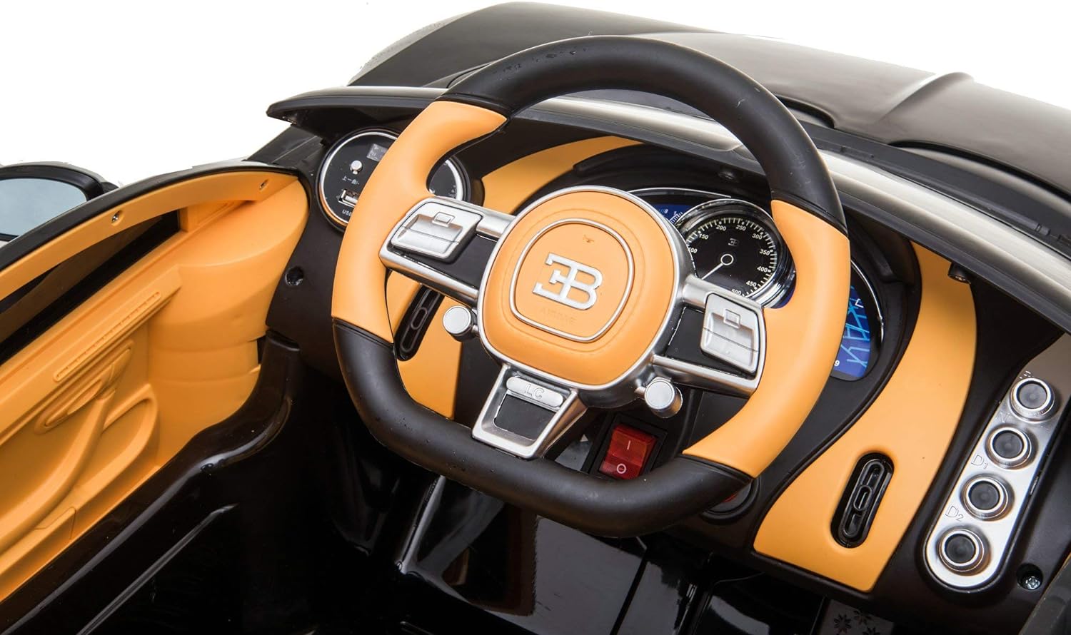 BJH318_3 Ride On R/C Bugatti Chiron