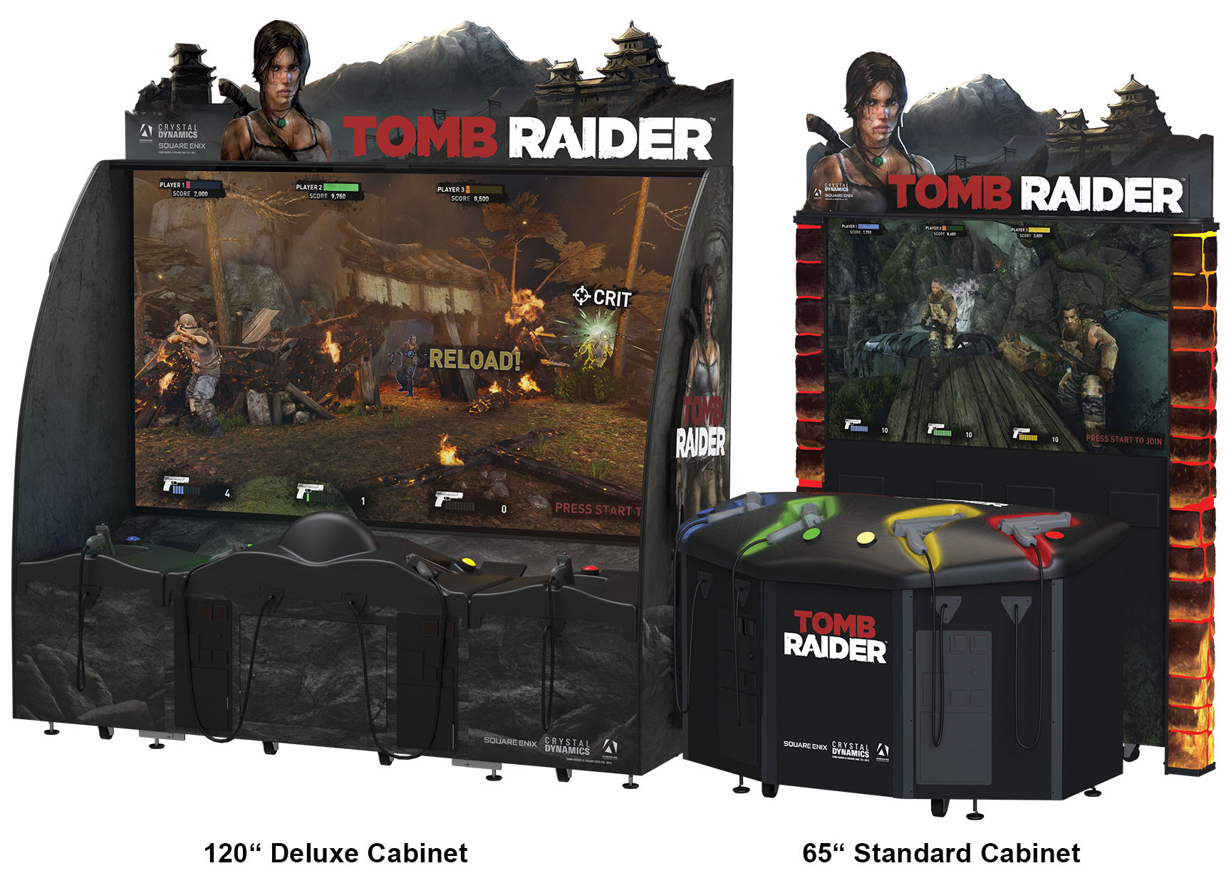Tomb Raider, 65" STD, 4 Player