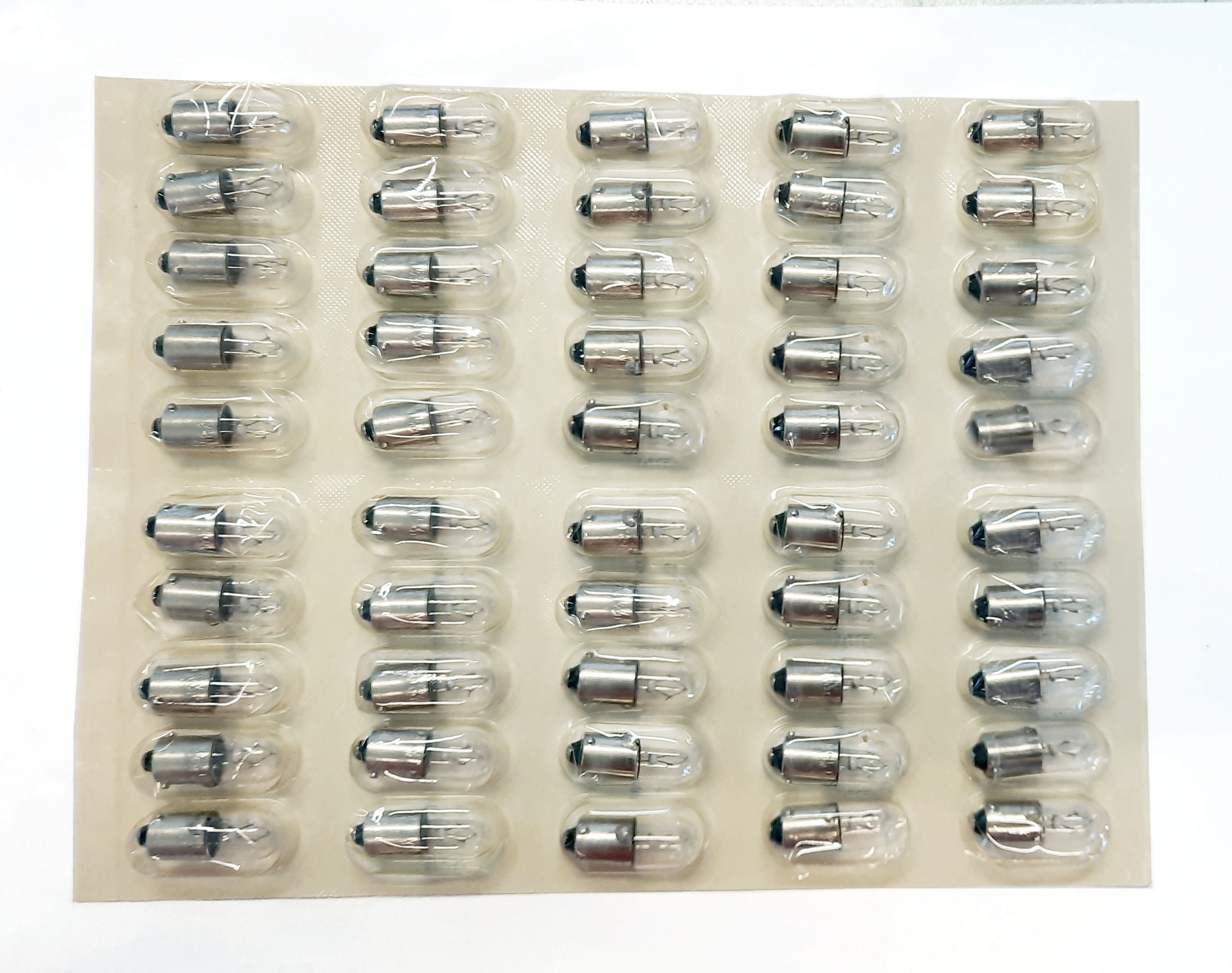 Kleinröhrenlampe BA9S T3 1/4 28mm 12V (50Stk.)